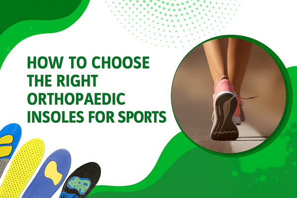 How to choose the right orthopaedic insoles for sports?