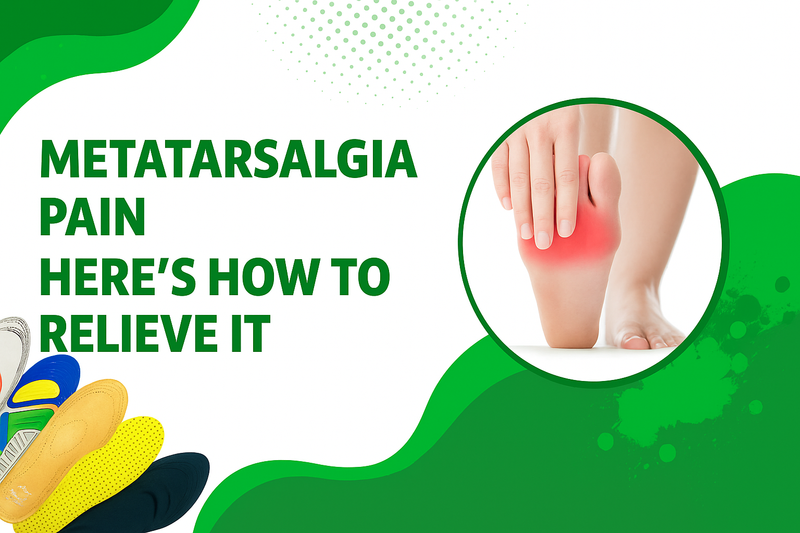 Metatarsalgia pain: here's how to relieve it