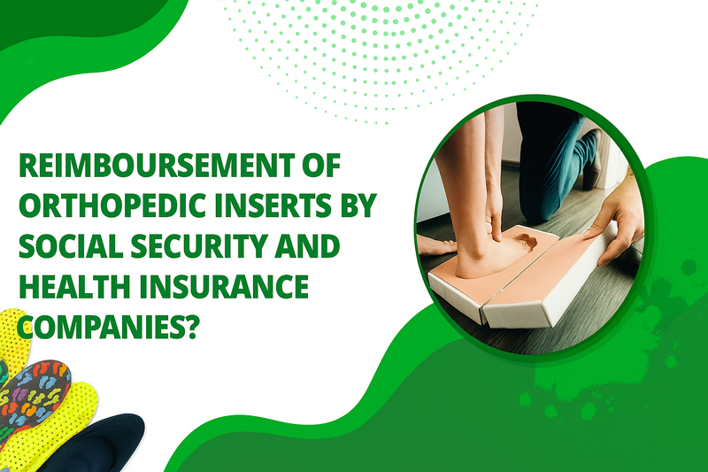 Reimbursement of orthopedic inserts by social security and mutual insurance companies