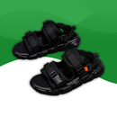 Orthopedic sandals with superior comfort and thick sole for men