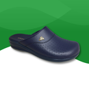 Orthopedic slippers with flexible sole.