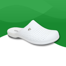 Orthopedic slippers with flexible sole.