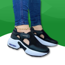 Orthopedic sneakers for walking for women.