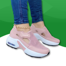 Orthopedic sneakers for walking for women.