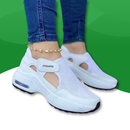 Orthopedic sneakers for walking for women.