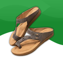 Orthopedic slides Vintage Style for Women