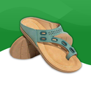 Orthopedic slides Vintage Style for Women