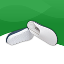 Orthopedic sandals white non-slip