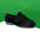 Orthopedic slippers for women in white