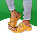 Orthopedic slides Vintage for Women