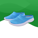 Orthopedic Slippers in Lightweight Mesh for Women