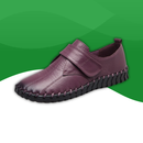 Orthopedic Velcro Loafers in a Retro Style