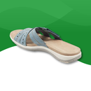 Orthopedic slides with Velcro for women