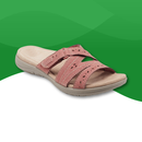 Orthopedic slides with Velcro for women