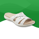 Orthopedic slides with Velcro for women