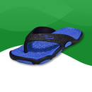 Orthopedic slides for casual men