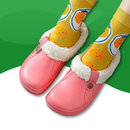 Orthopedic slippers warm for women