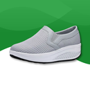 Orthopedic sneakers with Wedge Heels