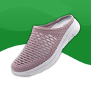 Orthopedic slippers for women with honeycomb structure