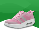 Orthopedic Sneakers in Canvas with Air Bubbles