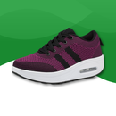 Orthopedic Sneakers in Canvas with Air Bubbles