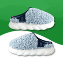 Orthopedic slippers for women in fur for the home