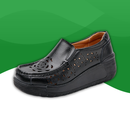 Orthopedic Cut-Out Loafers for Women