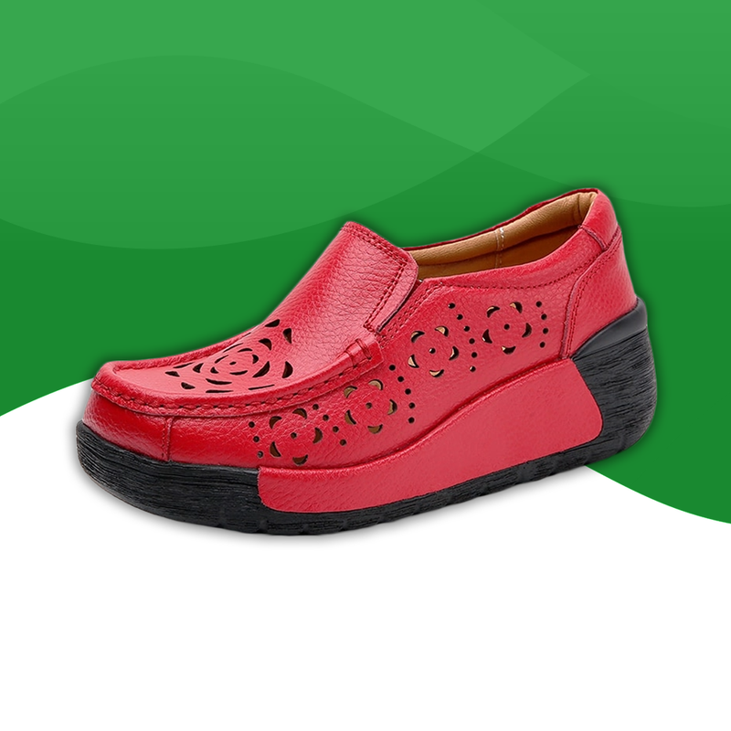 Orthopedic Cut-Out Loafers for Women