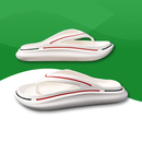 Orthopedic slides for men for the beach