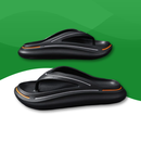 Orthopedic slides for men for the beach