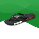 Orthopedic slides with thick soles for men