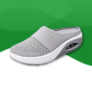 Orthopedic sneakers with Perforated Mesh and Air Bubbles