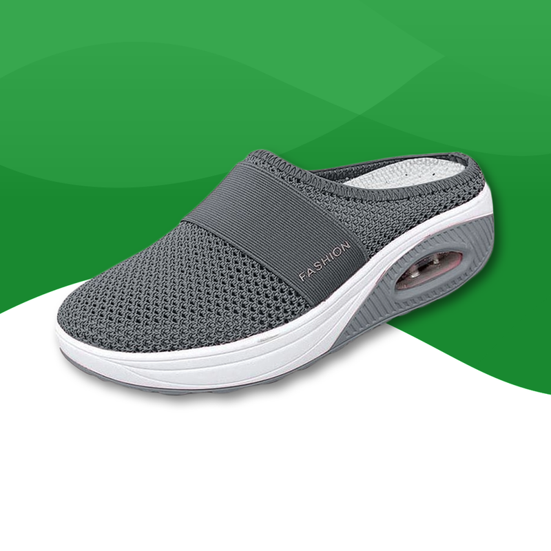 Orthopedic sneakers with Perforated Mesh and Air Bubbles