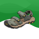 Orthopedic sandals in Genuine Breathable Leather for Men