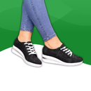 Orthopedic sneakers casual wedge for women