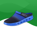 Orthopedic slippers styled as strap sneakers for men