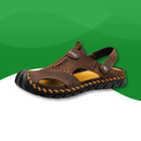 Orthopedic Sandals Casual Faux Leather for Men
