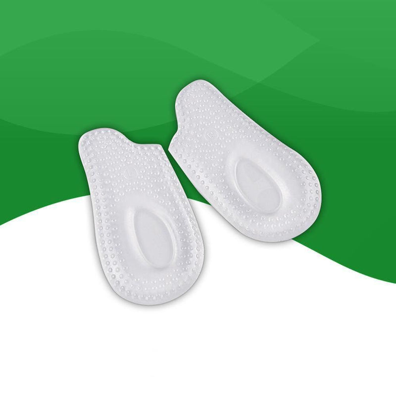 Half gel soles <br> Heel protection