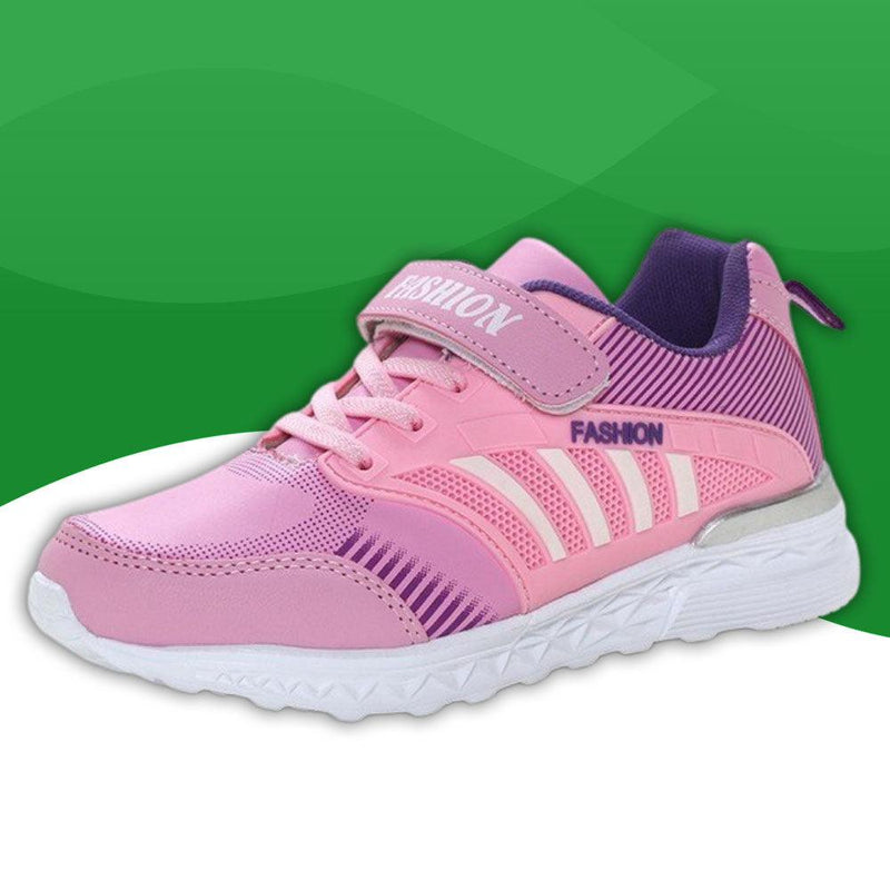 Pink orthopedic shoes